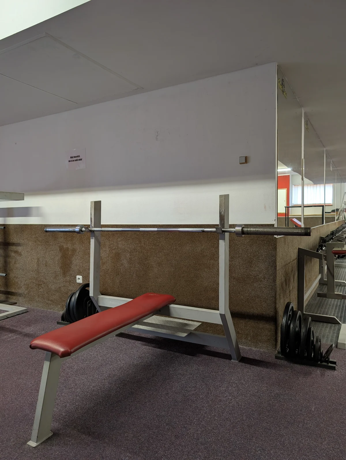 Benchpress pro trénování hrudníku