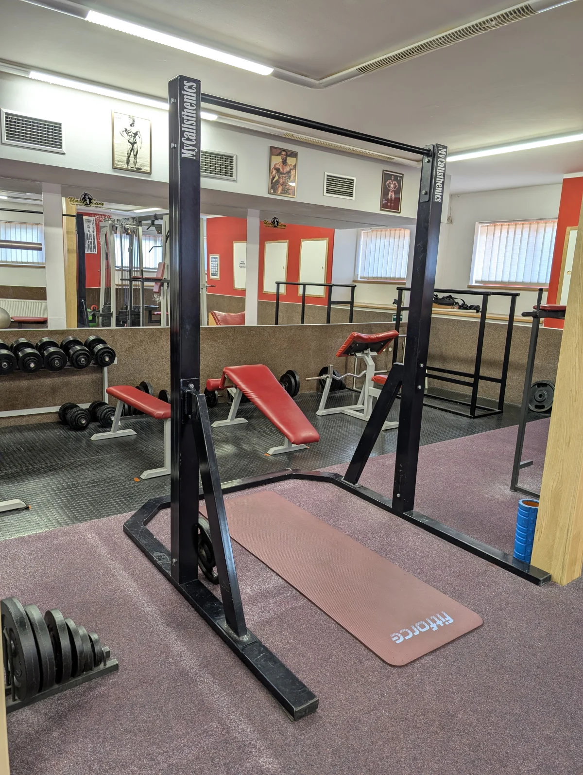 Volně stojící hrazda